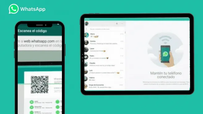 como usar whatsapp web en una computadora con android o iphone