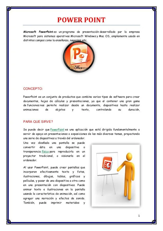 conceptos basicos de powerpoint como convertir un documento