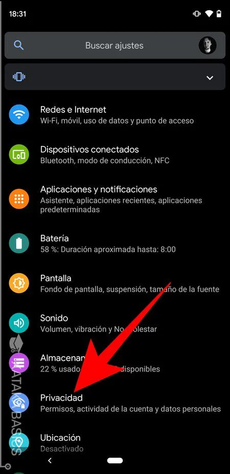 control de privacidad de whatsapp datos de uso e informacion general de la cuenta