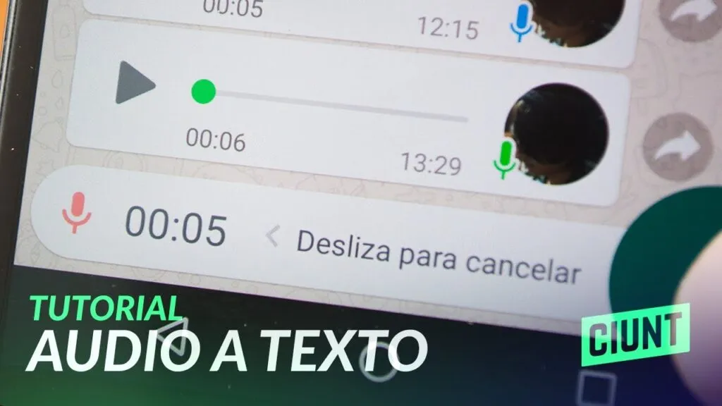 convertir mensajes de voz a texto en whatsapp