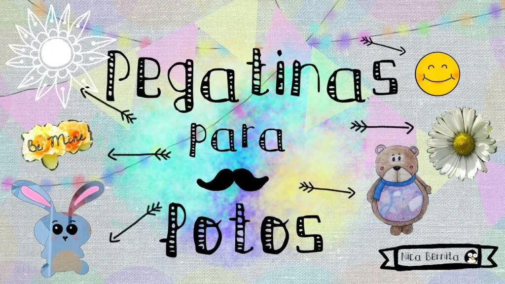 crea estados de fondo de facebook con pegatinas emoticonos flores y letras grandes