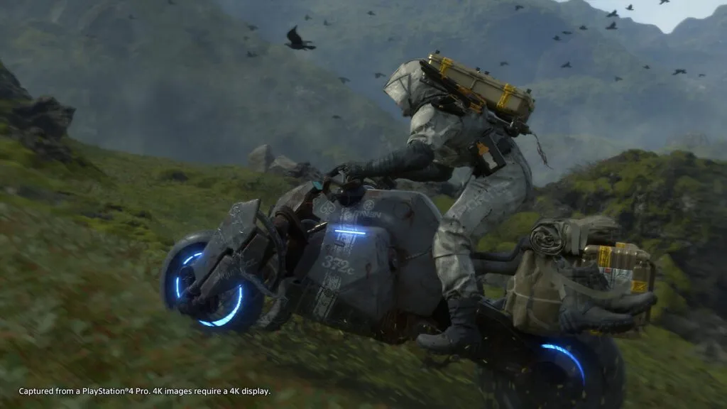 death stranding como desbloquear una bicicleta