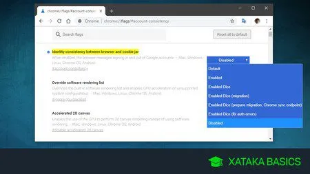 desactive el inicio de sesion automatico en chrome con una cuenta de google