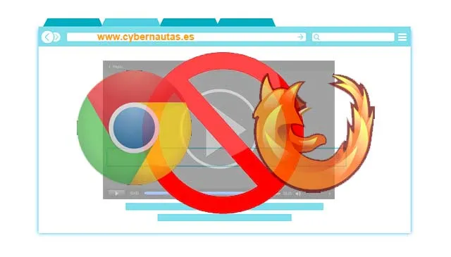 deshabilite los videos de inicio automatico en chrome firefox y edge
