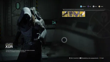 destiny 2 articulos vendidos por xur a partir del 22 de marzo