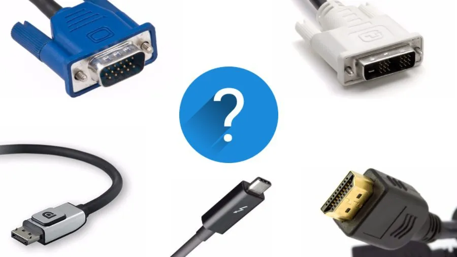 diferencias entre cables hdmi y vga dvi y displayport