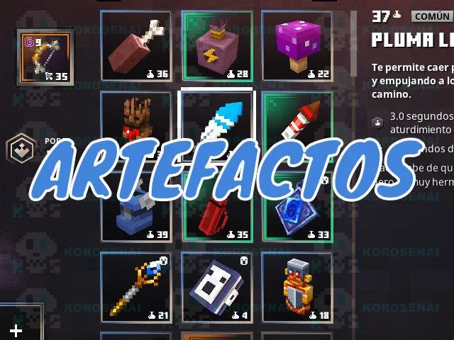 dungeons minecraft una guia de los mejores artefactos