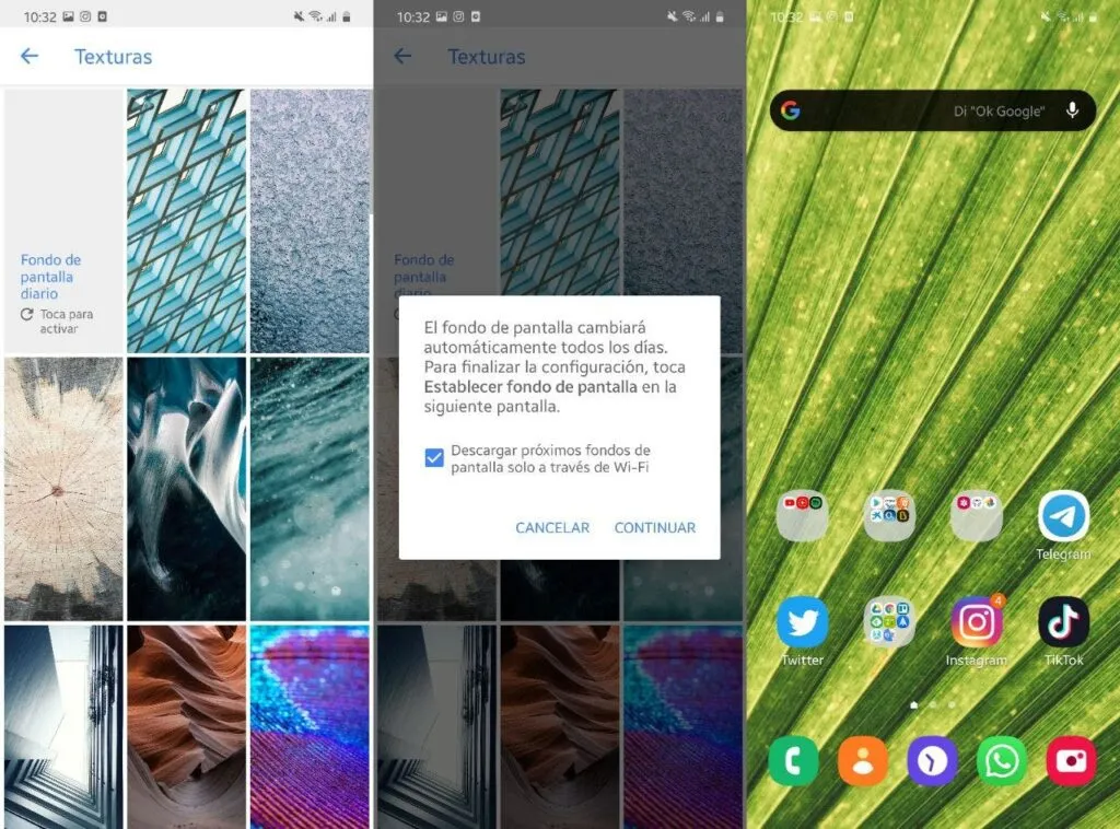 elegir fondo de pantalla en android mejores aplicaciones