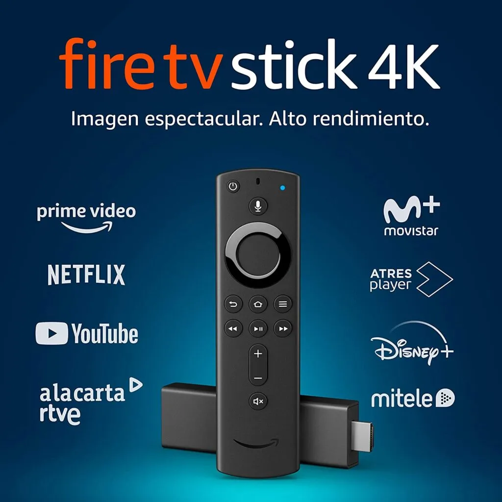 fire tv stick con comandos de voz en 4k ultra hd en amazon