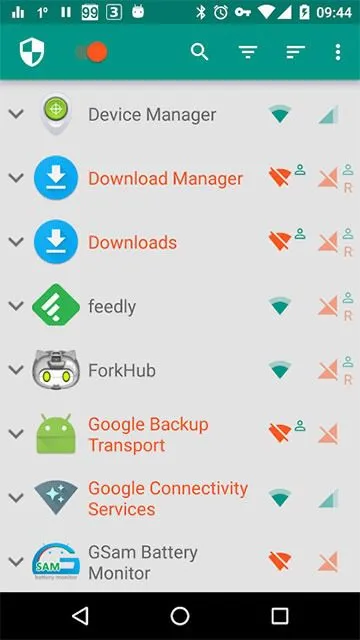 firewall de android netguard sin permiso de root