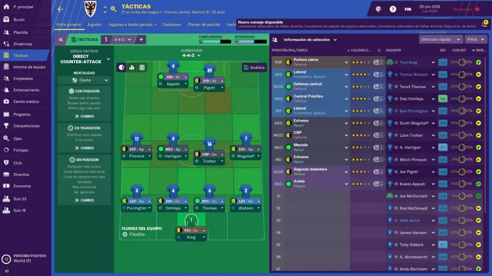 football manager 2020 la mejor tactica para ganar