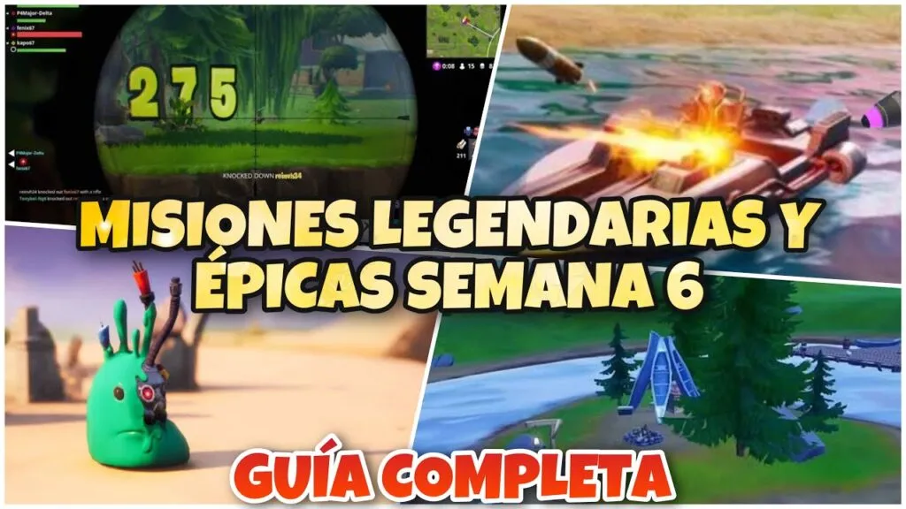fortnite una guia completa de los problemas de la semana 10 temporada 6