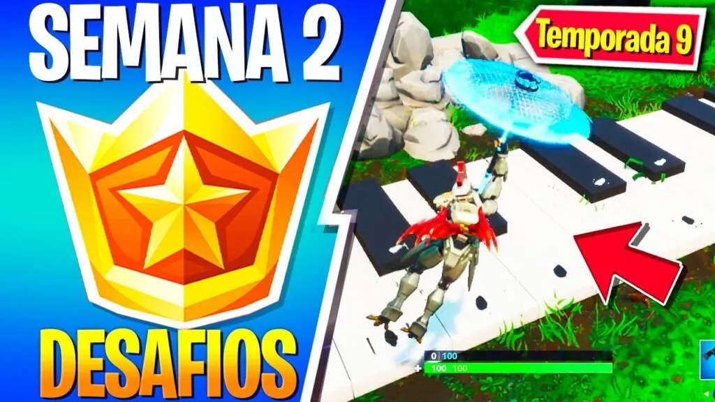 fortnite una guia para los desafios de la semana 2 temporada 9