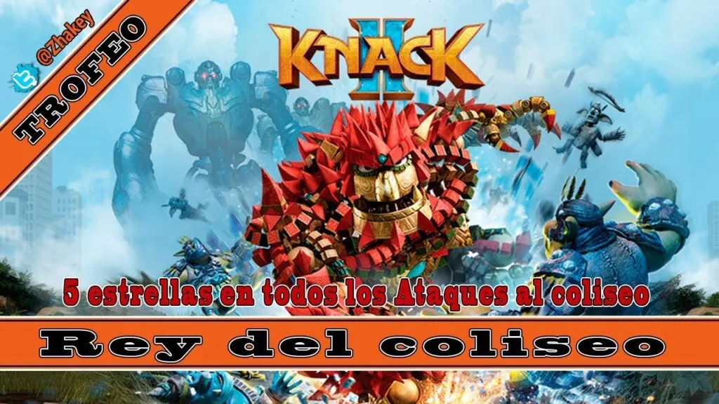 knack 2 ataque temporal y coliseo guia de video