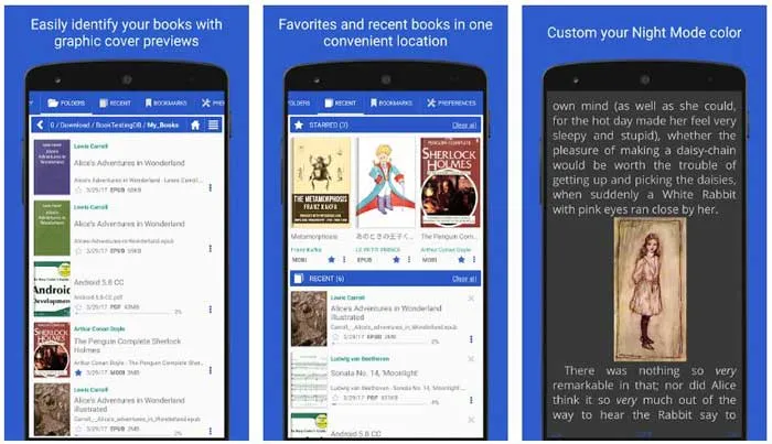 los mejores lectores de libros electronicos de android
