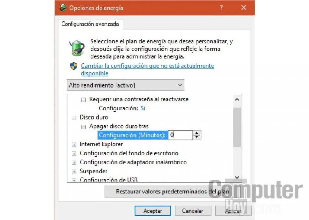 mantenga su pc ssd rapido cambiar opciones en windows 10 y 7