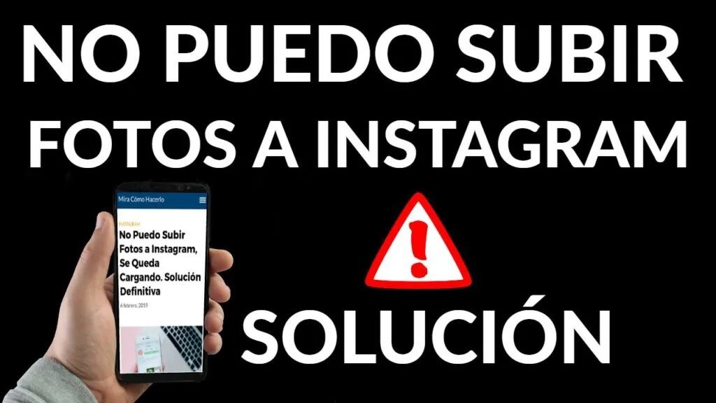 no puedo subir fotos a instagram estoy a cargo la decision final