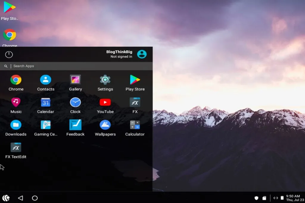 primeos y android para pc prueba en una memoria usb