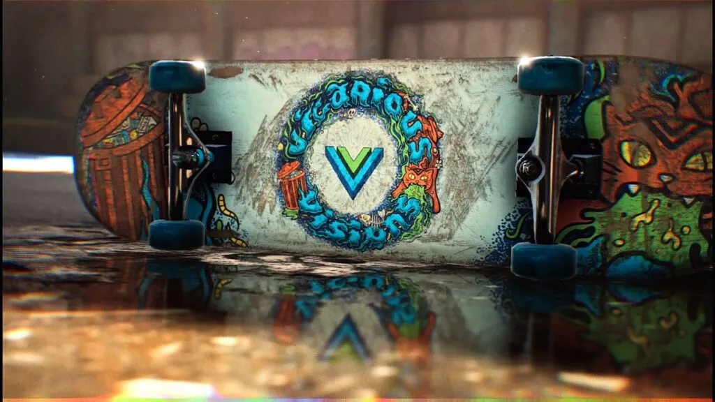 pro skater 1 2 tony hawk como encontrar los logotipos de vicarious visions
