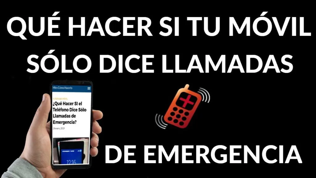 que pasa si solo se informan las llamadas de emergencia por telefono
