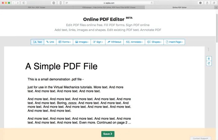 sitios gratuitos para editar archivos pdf en linea gratis