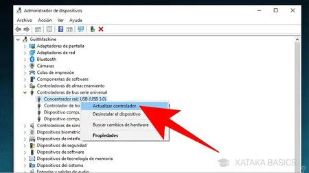 solucion de problemas el dispositivo usb no reconoce el error de windows