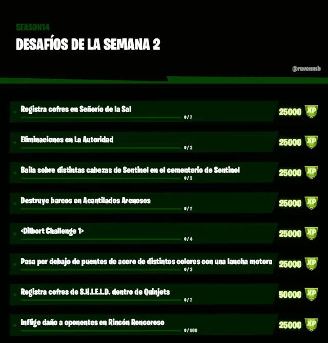 temporada 3 de fortnite una guia para los problemas de la semana 4