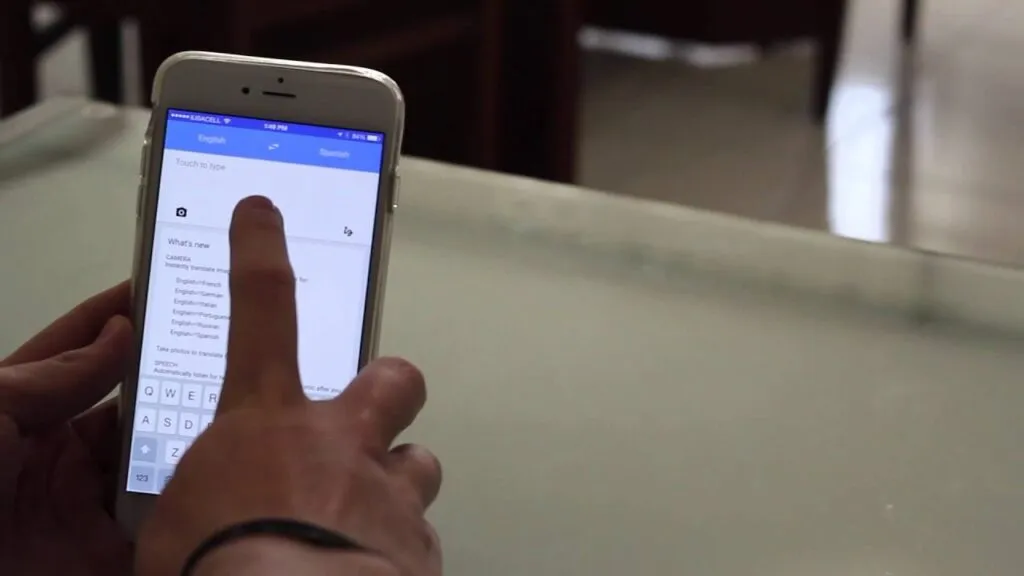 traducir texto con una camara en vivo android y iphone