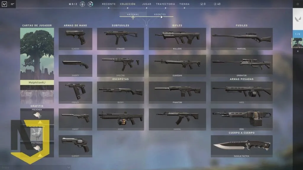 valorant una guia de las mejores armas del juego